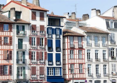 Rénovation d’un immeuble rue des Basques à Bayonne