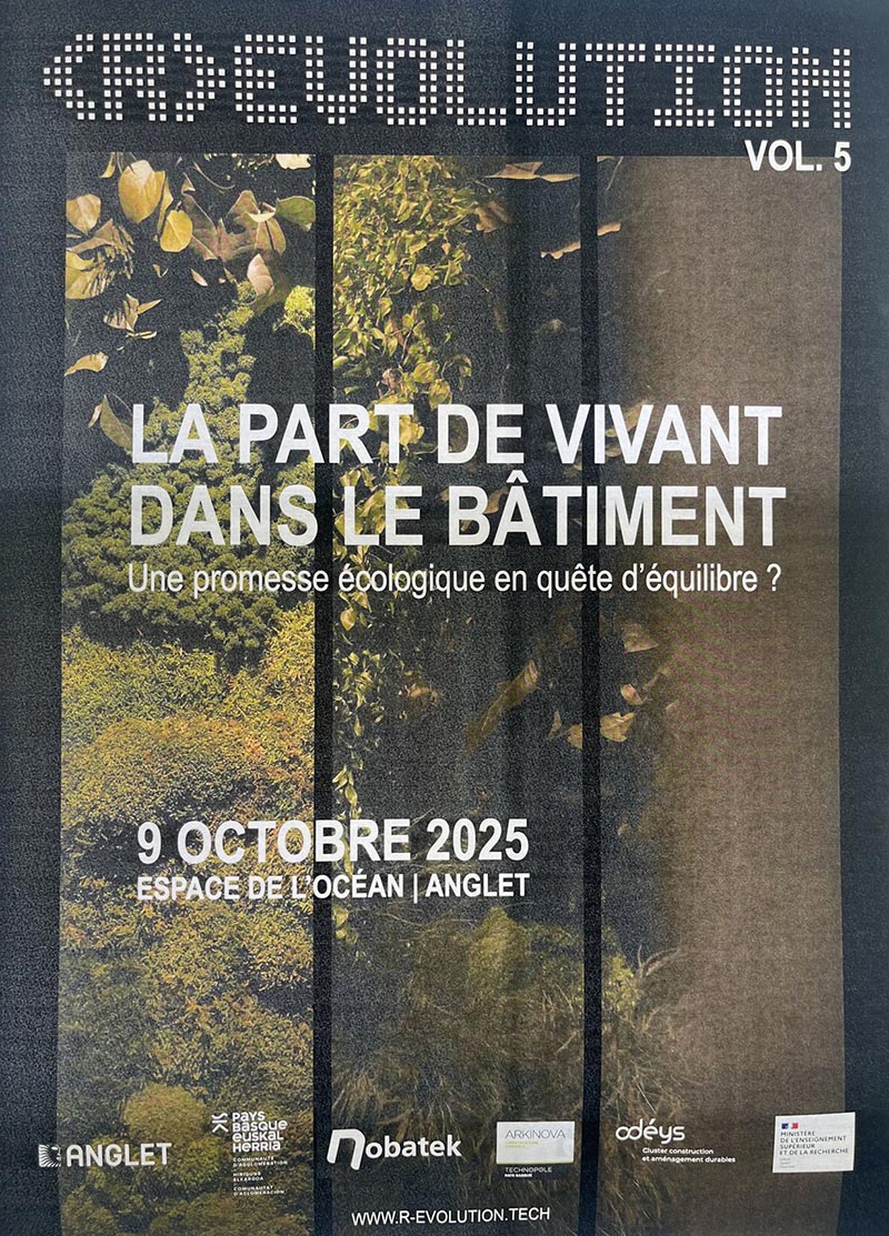 Dubroca - Bayonne - La part du vivant dans le bâtiment