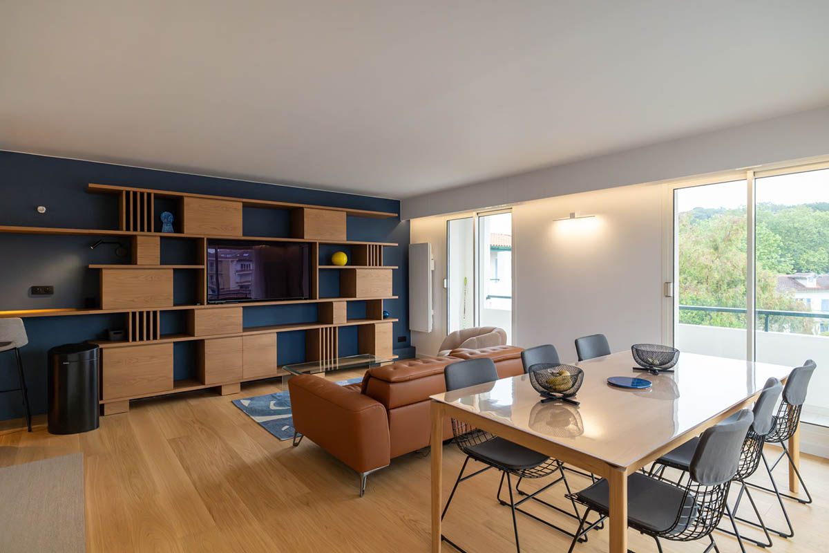 Rénovation totale d'un appartement sur Biarritz - DUBROCA AMÉNAGEMENT